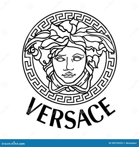 gianni versace logo pdf|versace logo drawing.